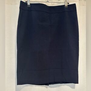 INC International Concepts- Navy Pencil Skirt